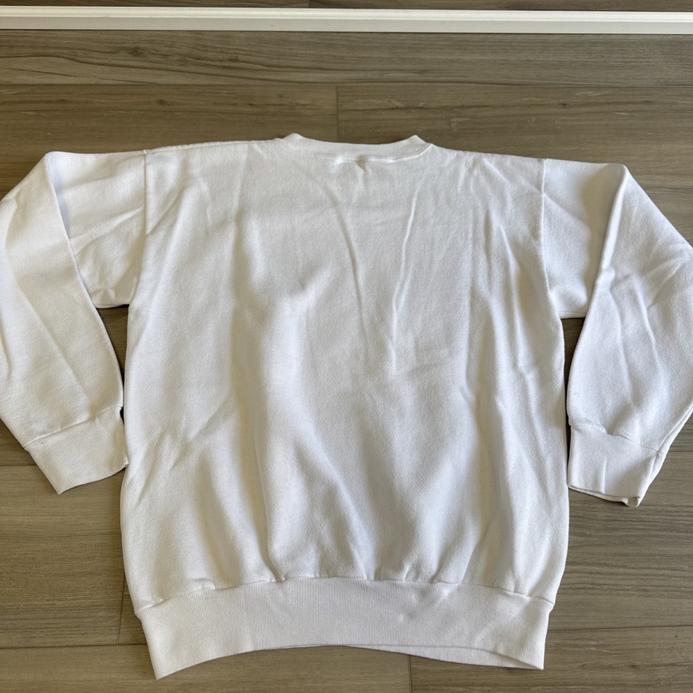 Vintage San Francisco Cali Sweatshirt Size M/L Sailing Nautical 90s Crewneck - Picture 7 of 8